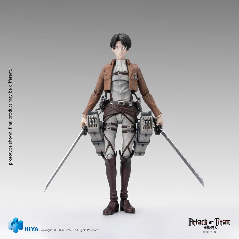 Attack on Titan Exquisite Basic Series Actionfigur 1/12 Levi Ackerman 15 cm Image 3