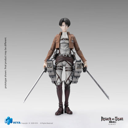 Attack on Titan Exquisite Basic Series Actionfigur 1/12 Levi Ackerman 15 cm Image 3