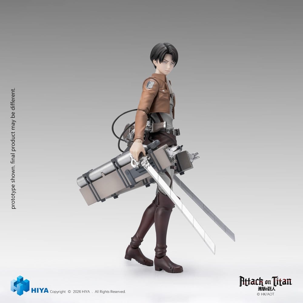 Attack on Titan Exquisite Basic Series Actionfigur 1/12 Levi Ackerman 15 cm Image 4