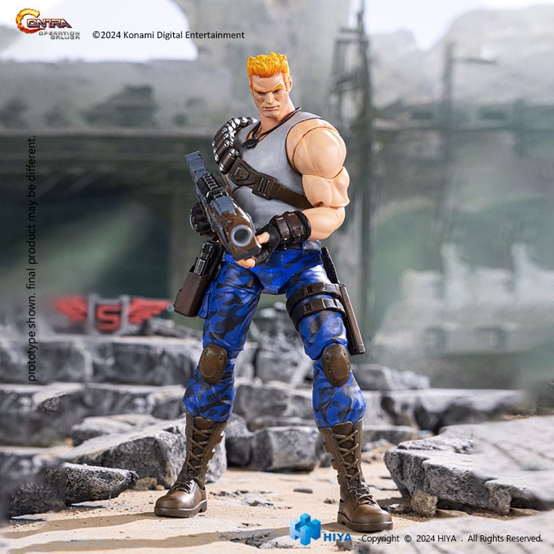 Contra: Operation Galuga Exquisite Basic Actionfigur Bill Rizer 16 cm Image 7