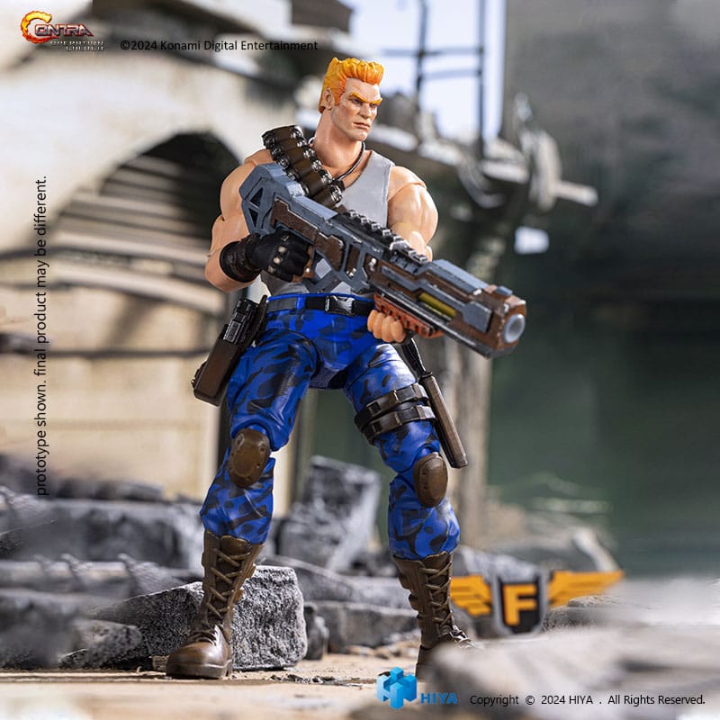 Contra: Operation Galuga Exquisite Basic Actionfigur Bill Rizer 16 cm Image 8
