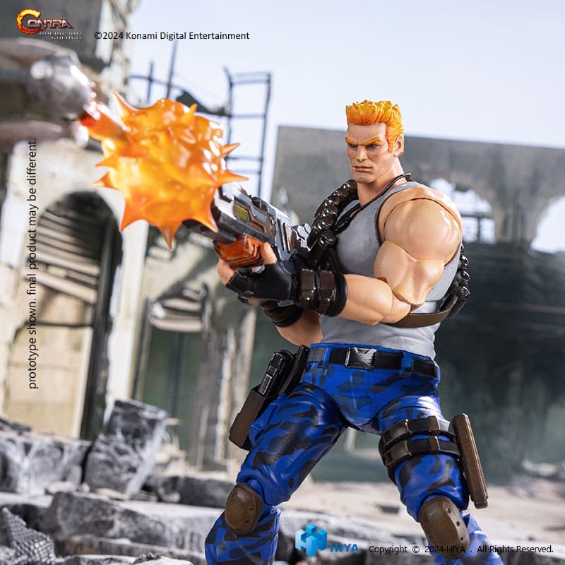 Contra: Operation Galuga Exquisite Basic Actionfigur Bill Rizer 16 cm Image 11