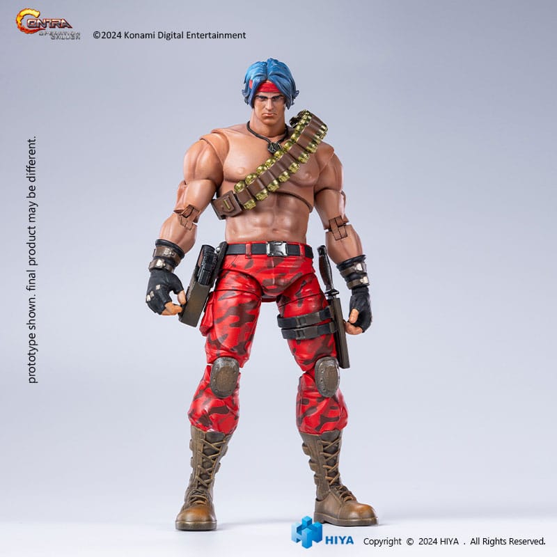 Contra: Operation Galuga Exquisite Basic Actionfigur Lance Bean 16 cm Image 1