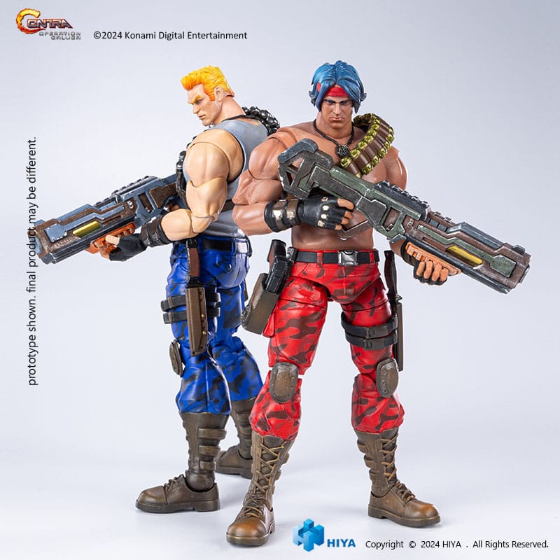 Contra: Operation Galuga Exquisite Basic Actionfigur Lance Bean 16 cm Image 5
