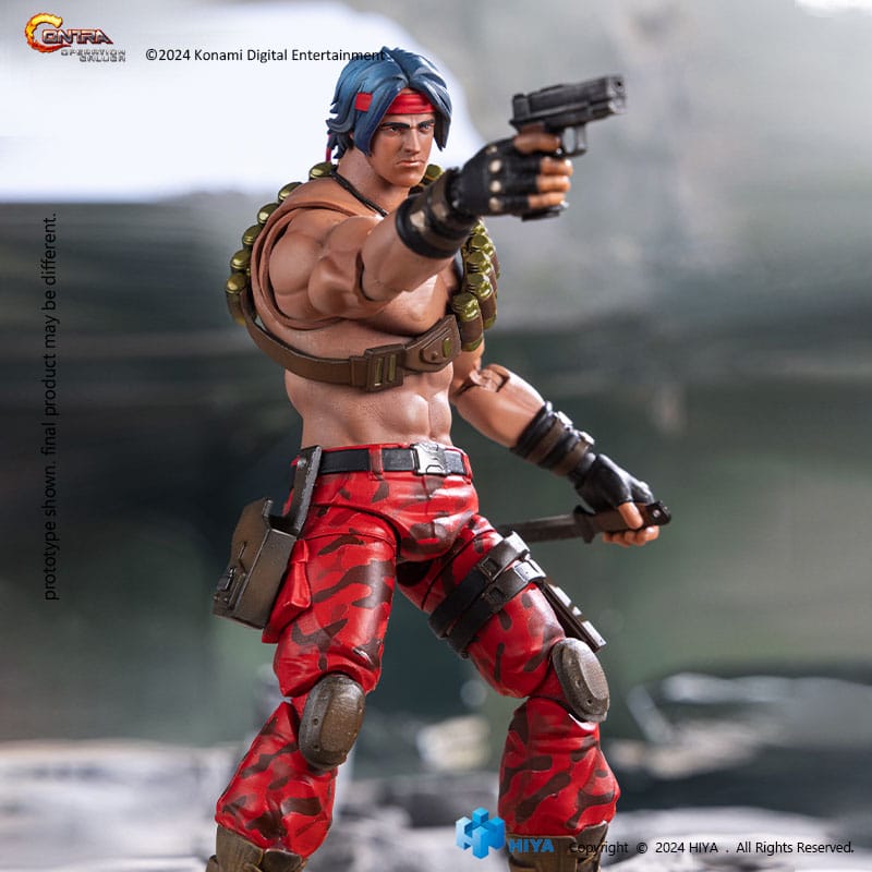 Contra: Operation Galuga Exquisite Basic Actionfigur Lance Bean 16 cm Image 8