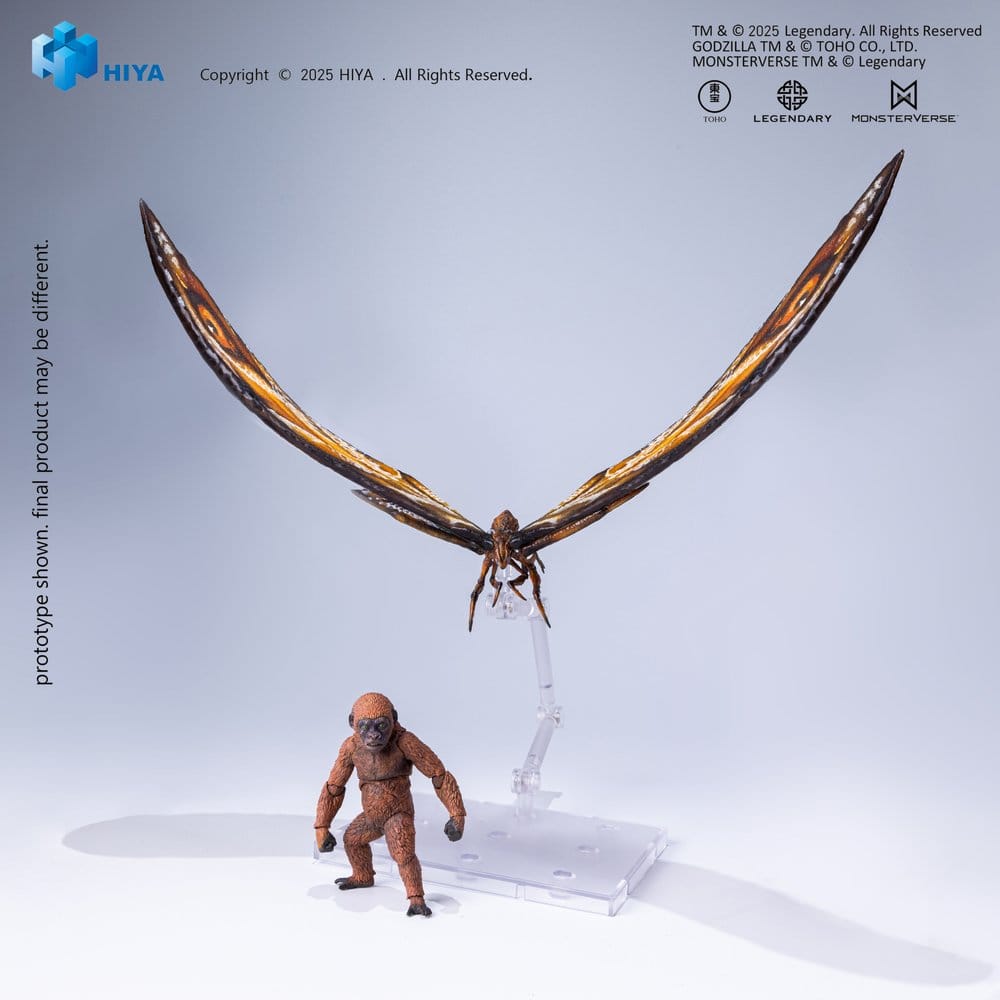 Godzilla x Kong: The New Empire Exquisite Basic Series Actionfigur Mothra Premium Set Image 1