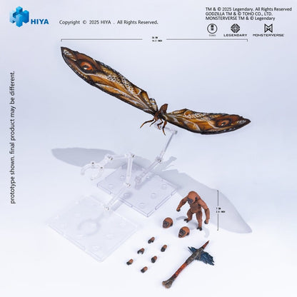 Godzilla x Kong: The New Empire Exquisite Basic Series Actionfigur Mothra Premium Set Image 6