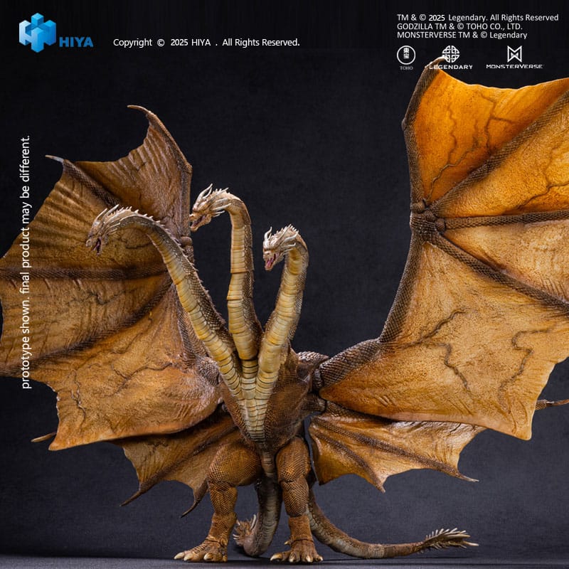 Godzilla: King of the Monsters 2019 Exquisite Basic Actionfigur King Ghidorah 2.0 25 cm Image 8