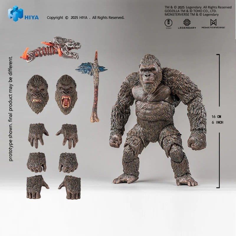 Godzilla vs. Kong Exquisite Basic Series Actionfigur Kong 2.0 16 cm Image 3