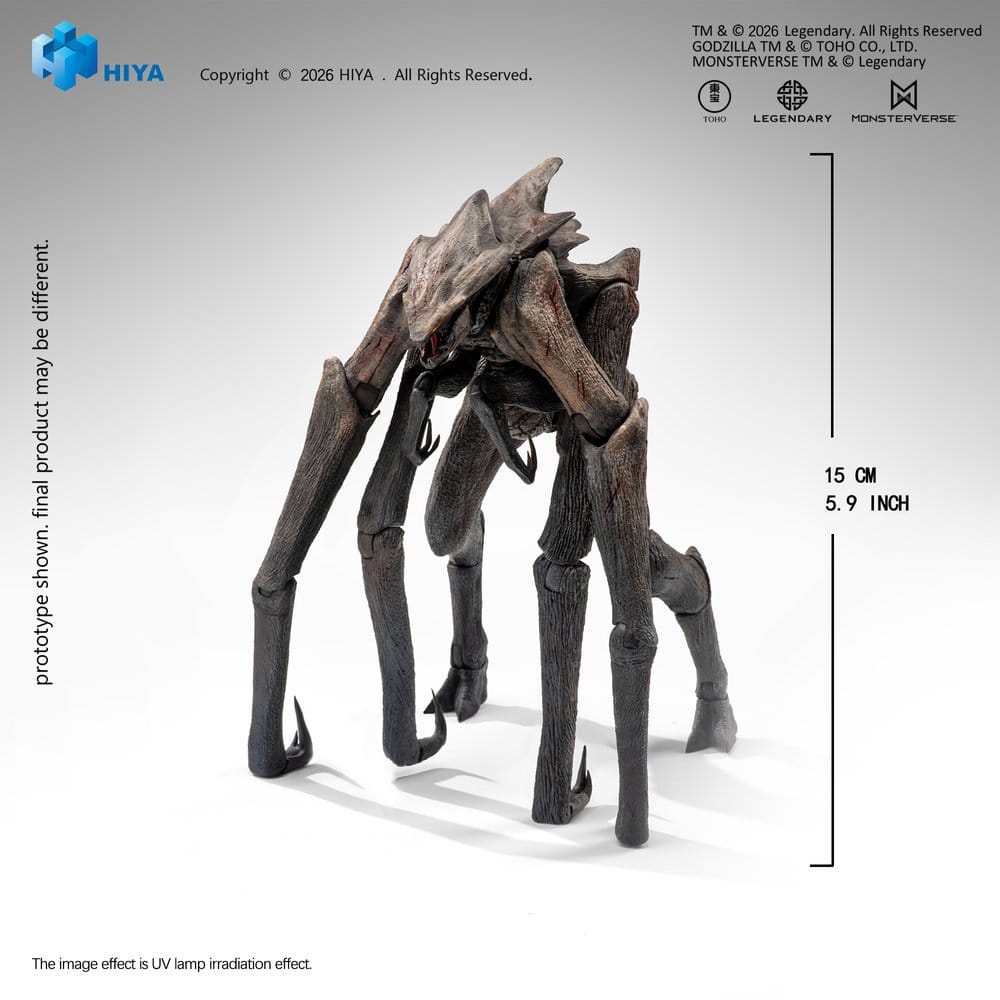 Godzilla: King of the Monsters Exquisite Basic Actionfigur Muto 15 cm Image 2