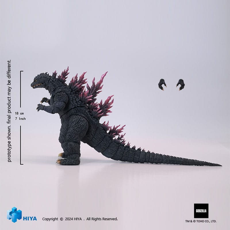 Godzilla 2000: Millennium (1999) Exquisite Basic Actionfigur Godzilla 18 cm Image 6