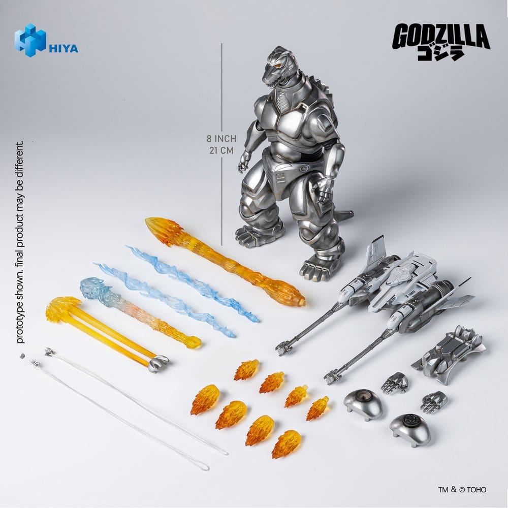 Godzilla vs. Mechagodzilla (1993) Exquisite Basic Actionfigur Super Mechagodzilla 21 cm Image 2