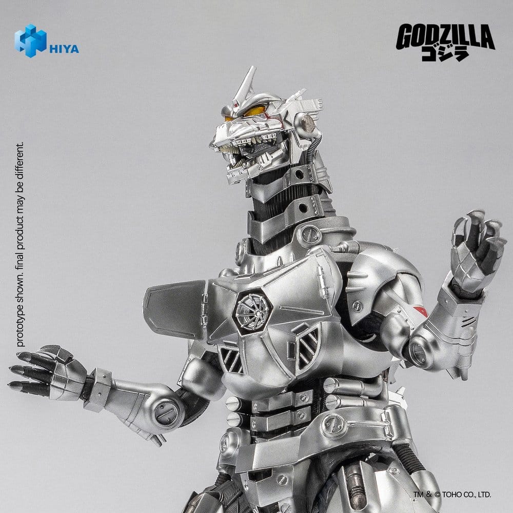 Godzilla Against Mechagodzilla (2002) Exquisite Basic Series Actionfigur Mechagodzilla MFS-3 20 cm Image 4