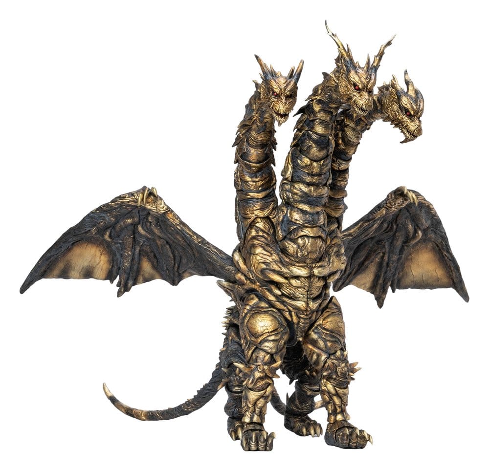 Godzilla: Final Wars (2004) Exquisite Basic Series Actionfigur Keizer Ghidorah 25 cm Image 1