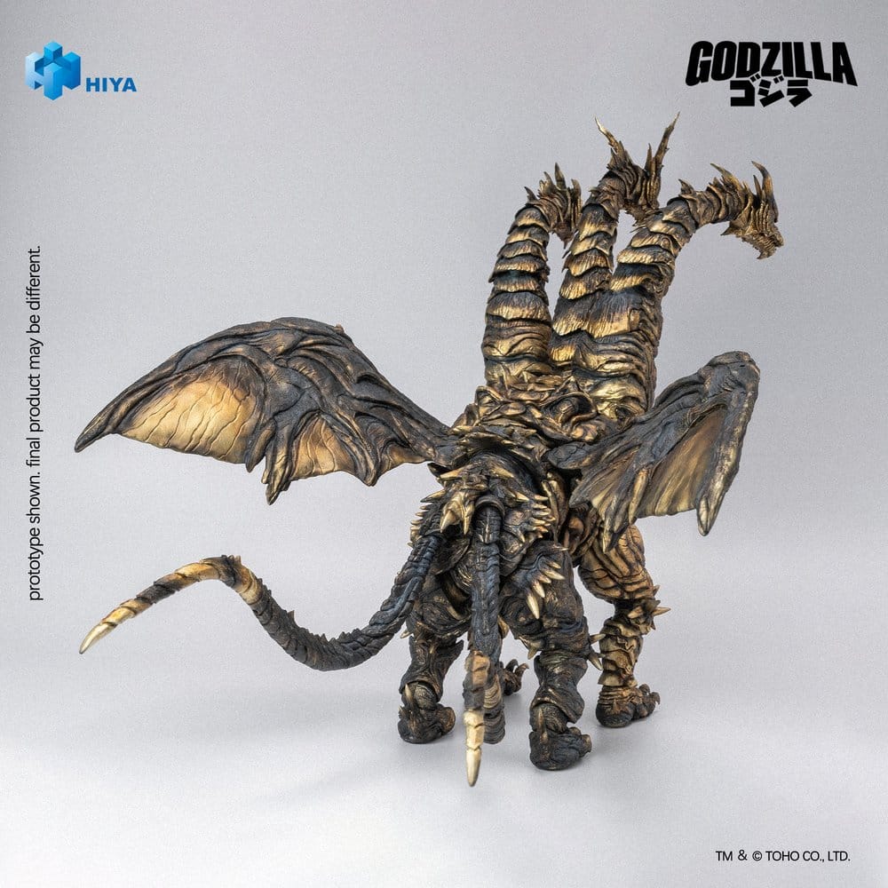 Godzilla: Final Wars (2004) Exquisite Basic Series Actionfigur Keizer Ghidorah 25 cm Image 3