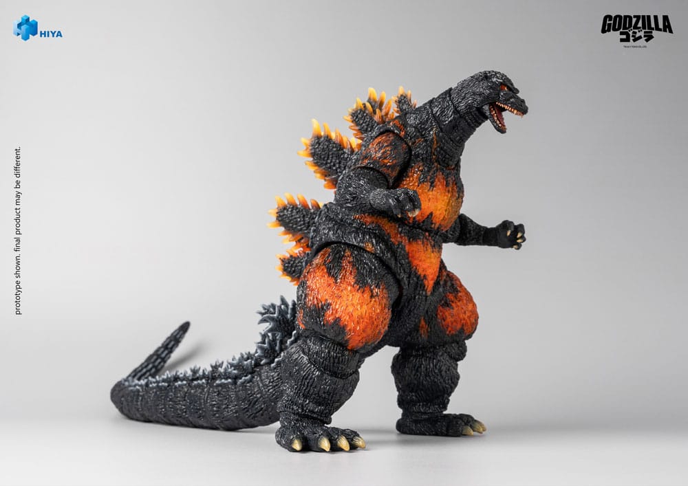 Godzilla vs. Destoroyah (1995) Exquisite Basic Actionfigur Burning Godzilla 18 cm Image 3