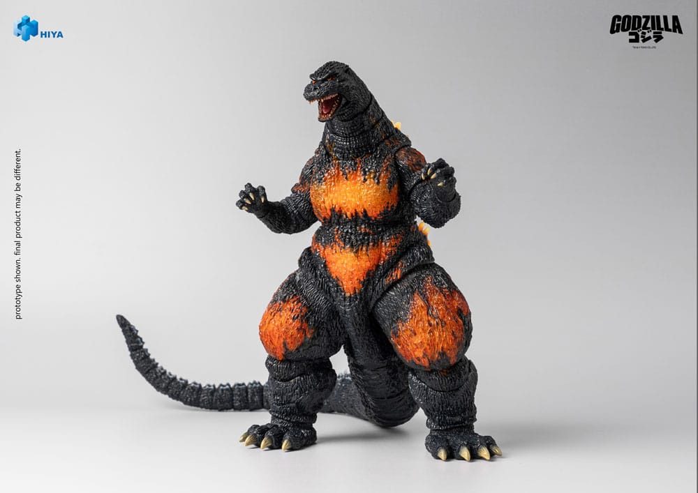Godzilla vs. Destoroyah (1995) Exquisite Basic Actionfigur Burning Godzilla 18 cm Image 4
