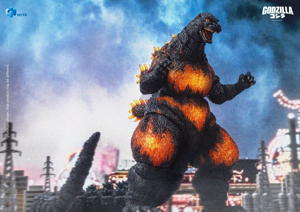 Godzilla vs. Destoroyah (1995) Exquisite Basic Actionfigur Burning Godzilla 18 cm Image 7