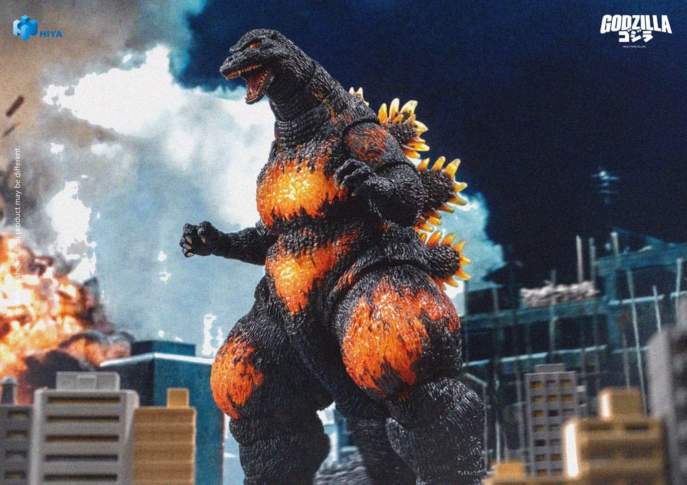 Godzilla vs. Destoroyah (1995) Exquisite Basic Actionfigur Burning Godzilla 18 cm Image 10