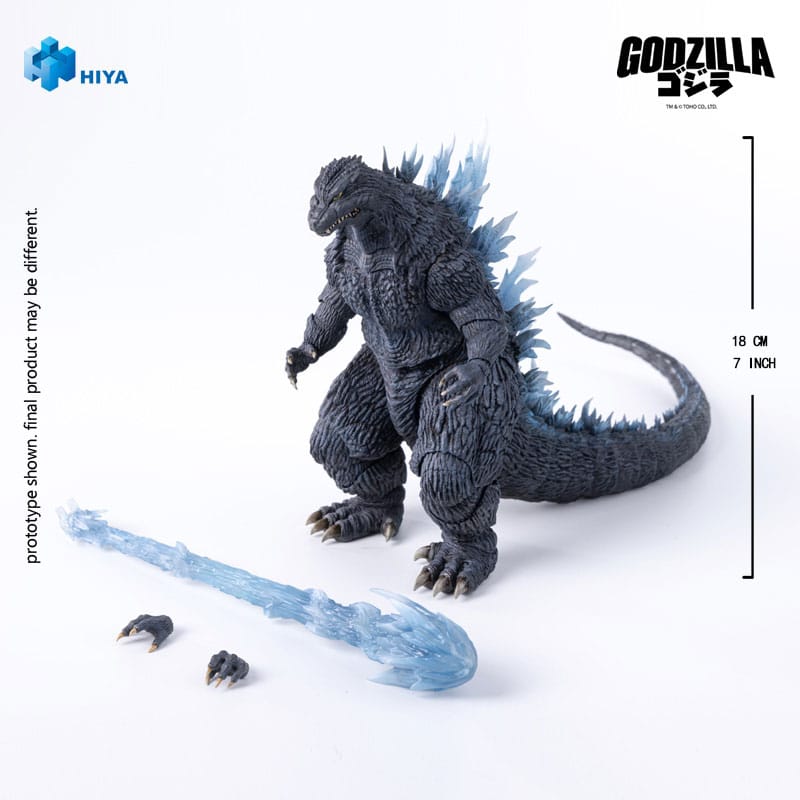 Godzilla Against Mechagodzilla (2002) Exquisite Basic Actionfigur Heat Ray Godzilla 18 cm Image 1