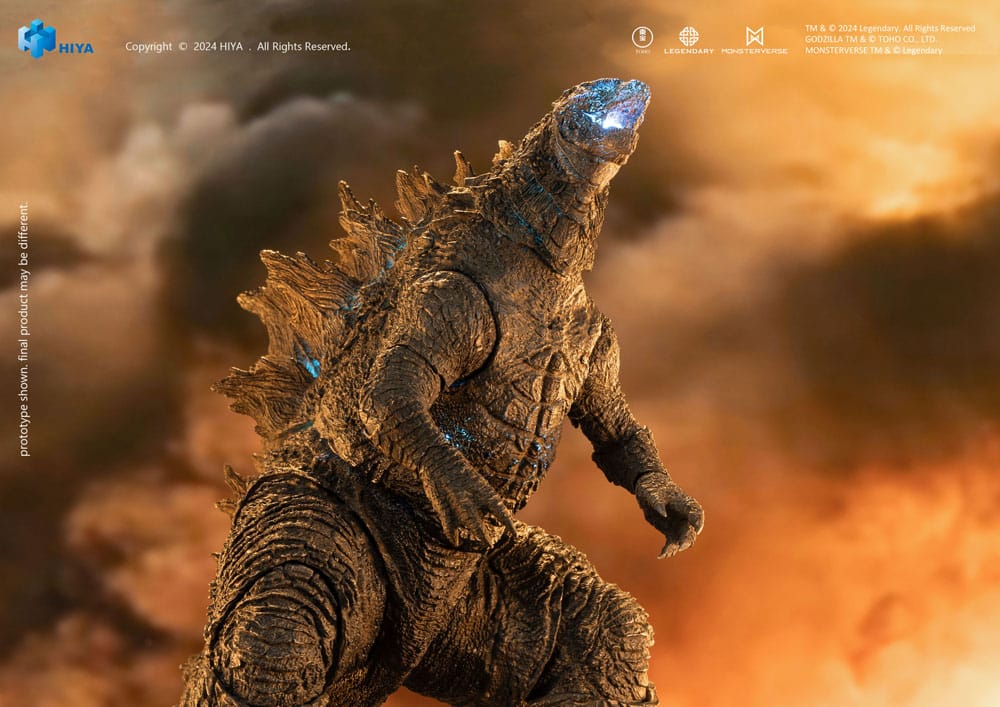 Godzilla vs. Kong 2001 Exquisite Basic+ Actionfigur Heat Ray Godzilla 18 cm Image 3