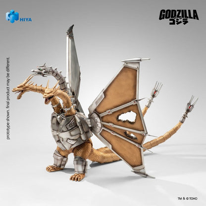 Godzilla vs. King Ghidorah Exquisite Basic Actionfigur Battle Damaged Mecha King Ghidorah 33 cm Image 2