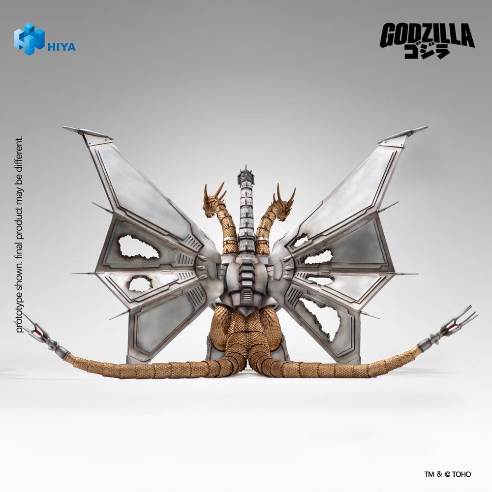 Godzilla vs. King Ghidorah Exquisite Basic Actionfigur Battle Damaged Mecha King Ghidorah 33 cm Image 4