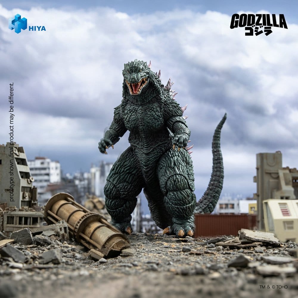 Godzilla vs. Megaguirus (2000) Exquisite Basic Series Actionfigur Godzilla 18cm Image 2