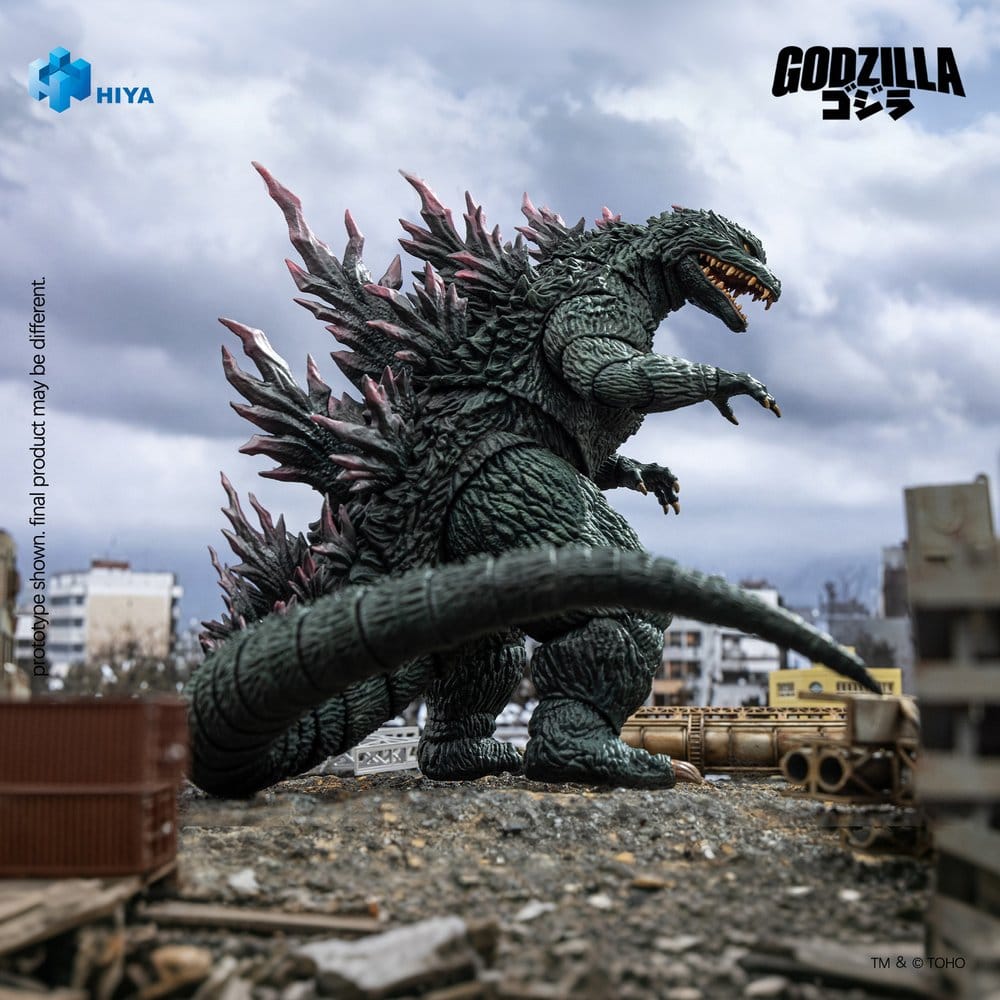 Godzilla vs. Megaguirus (2000) Exquisite Basic Series Actionfigur Godzilla 18cm Image 3