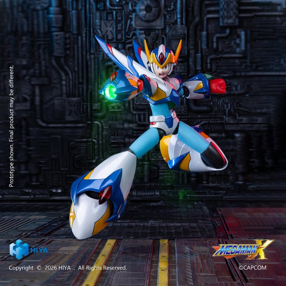 Mega Man X Exquisite Basic Series Actionfigur X Falcon Armor Version 15 cm Image 5