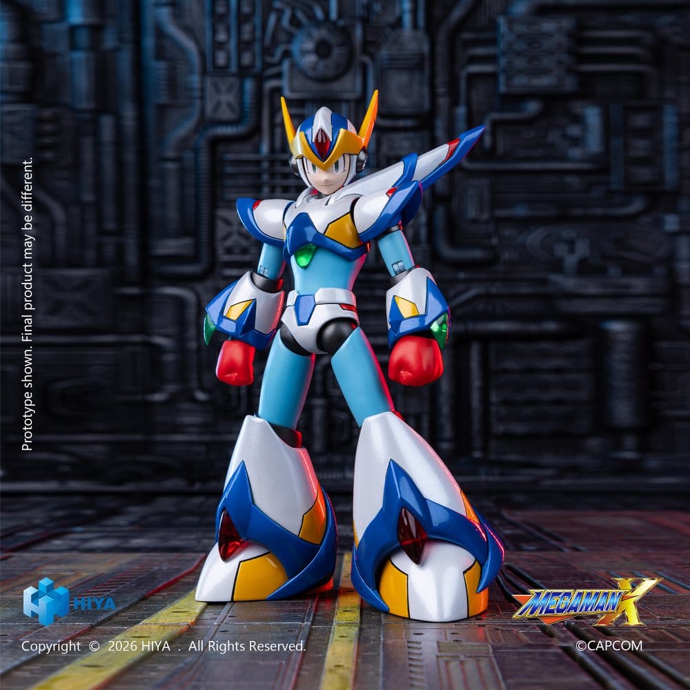 Mega Man X Exquisite Basic Series Actionfigur X Falcon Armor Version 15 cm Image 7