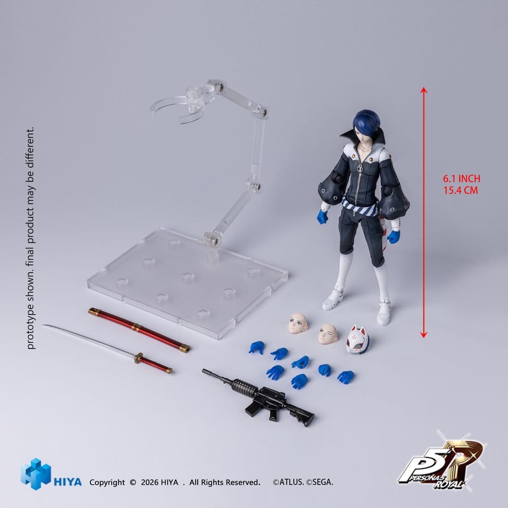 Persona 5 Royal Exquisite Basic Actionfigur 1/12 Fox 16 cm Image 5