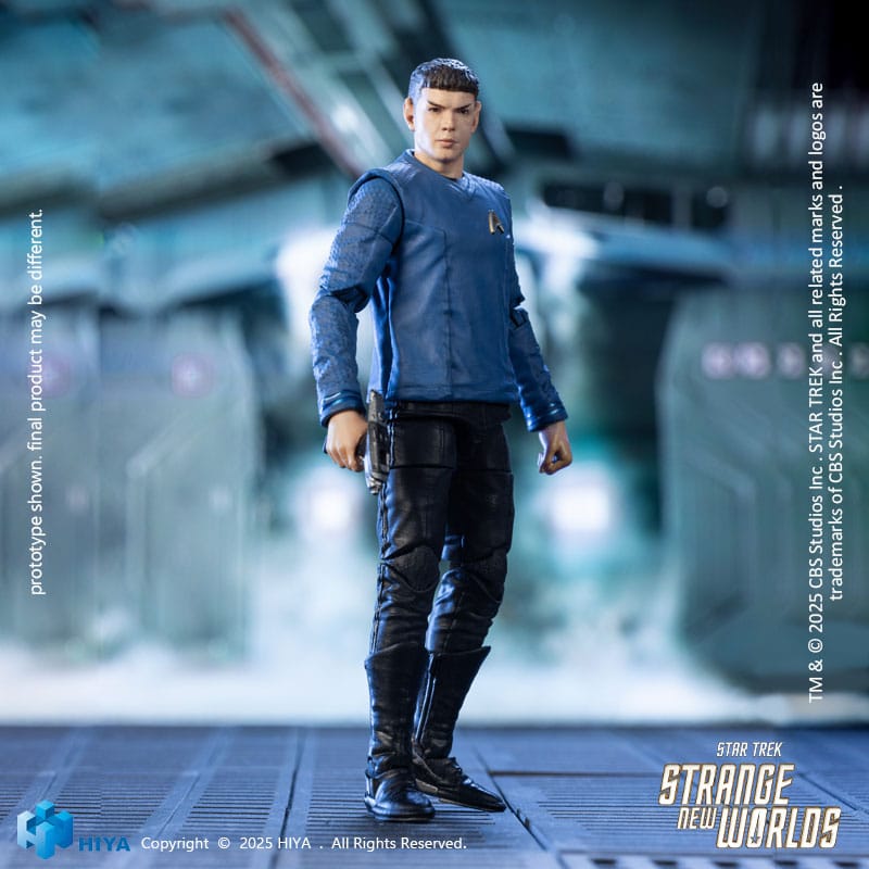 Star Trek Strange New Worlds Exquisite Mini Series Actionfigur 1/18 Spock 11 cm Image 9