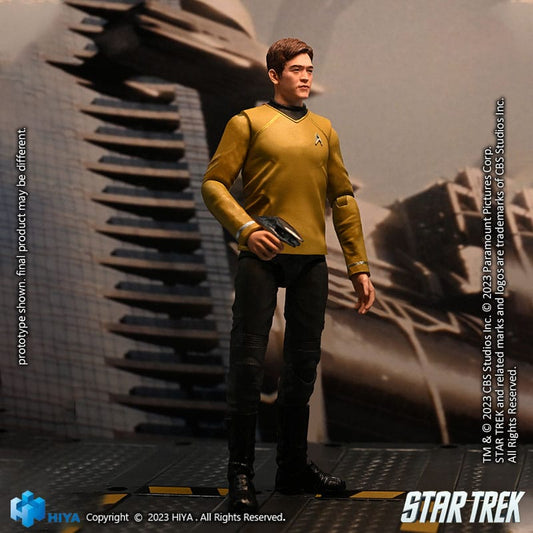 Star Trek Exquisite Mini Actionfigur 1/18 Star Trek 2009 Sulu 10 cm Image 2