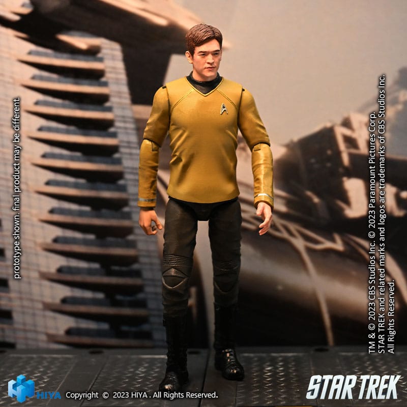 Star Trek Exquisite Mini Actionfigur 1/18 Star Trek 2009 Sulu 10 cm Image 4