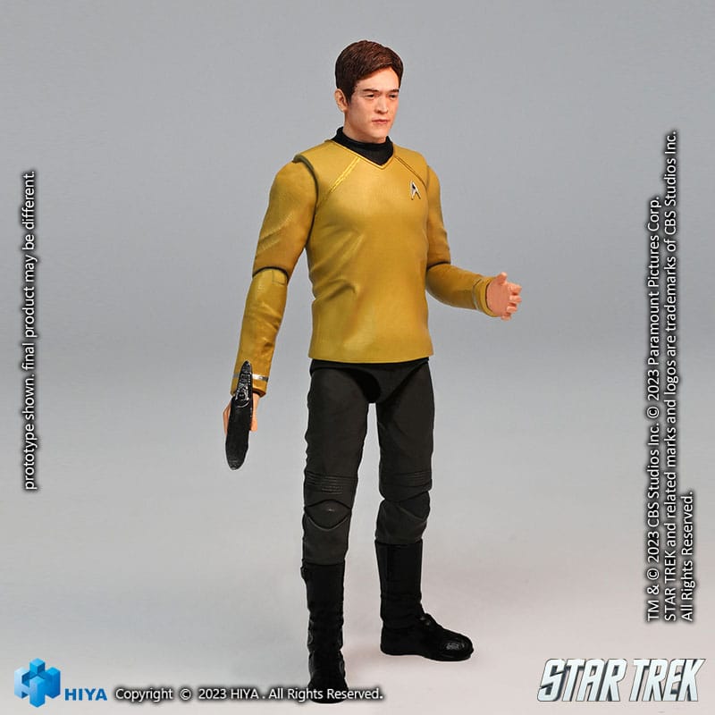 Star Trek Exquisite Mini Actionfigur 1/18 Star Trek 2009 Sulu 10 cm Image 6