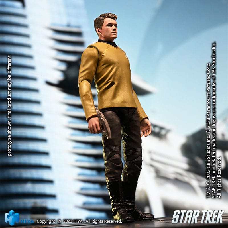Star Trek Exquisite Mini Actionfigur 1/18 Star Trek 2009 Chekov 10 cm Image 8