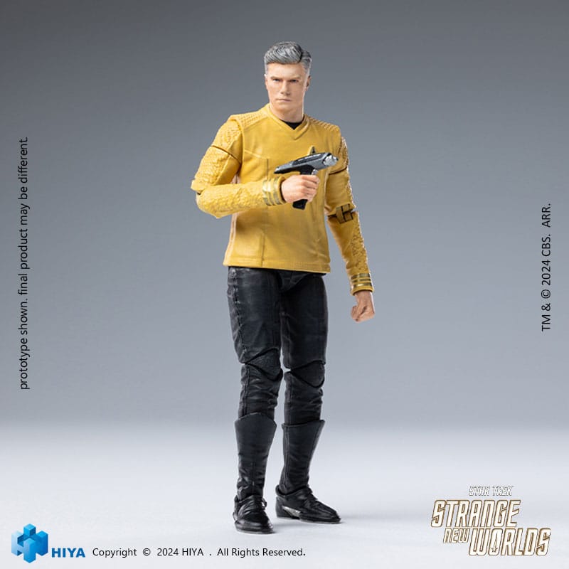 Star Trek Strange New Worlds Exquisite Mini Series Actionfigur 1/18 Pike 11 cm Image 3