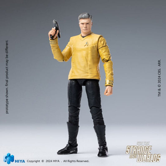 Star Trek Strange New Worlds Exquisite Mini Series Actionfigur 1/18 Pike 11 cm Image 1