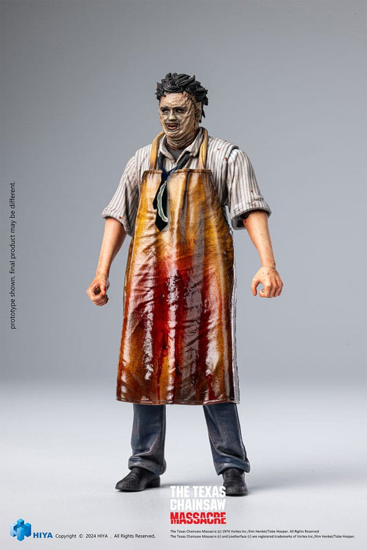 Texas Chainsaw Massacre (1974) Exquisite Mini Actionfigur 1/18 LeatherFace - Killing Mask 11 cm Image 1