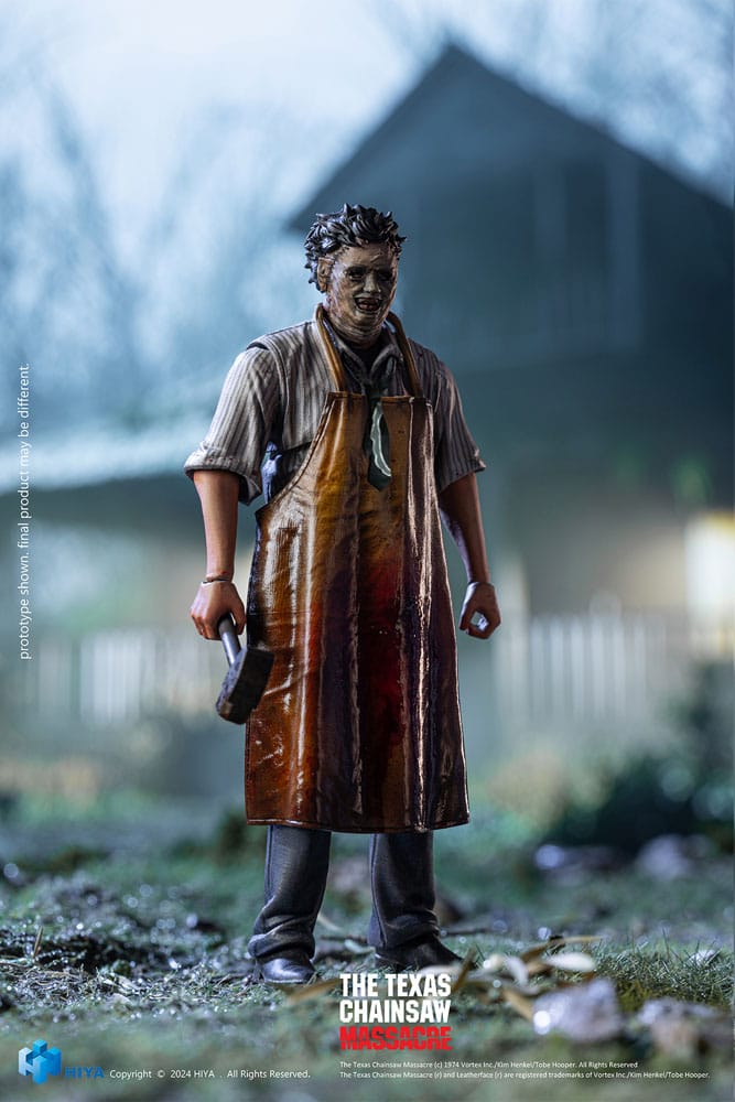 Texas Chainsaw Massacre (1974) Exquisite Mini Actionfigur 1/18 LeatherFace - Killing Mask 11 cm Image 4