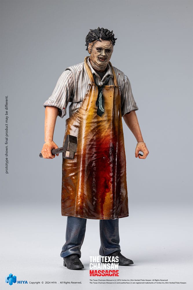 Texas Chainsaw Massacre (1974) Exquisite Mini Actionfigur 1/18 LeatherFace - Killing Mask 11 cm Image 6