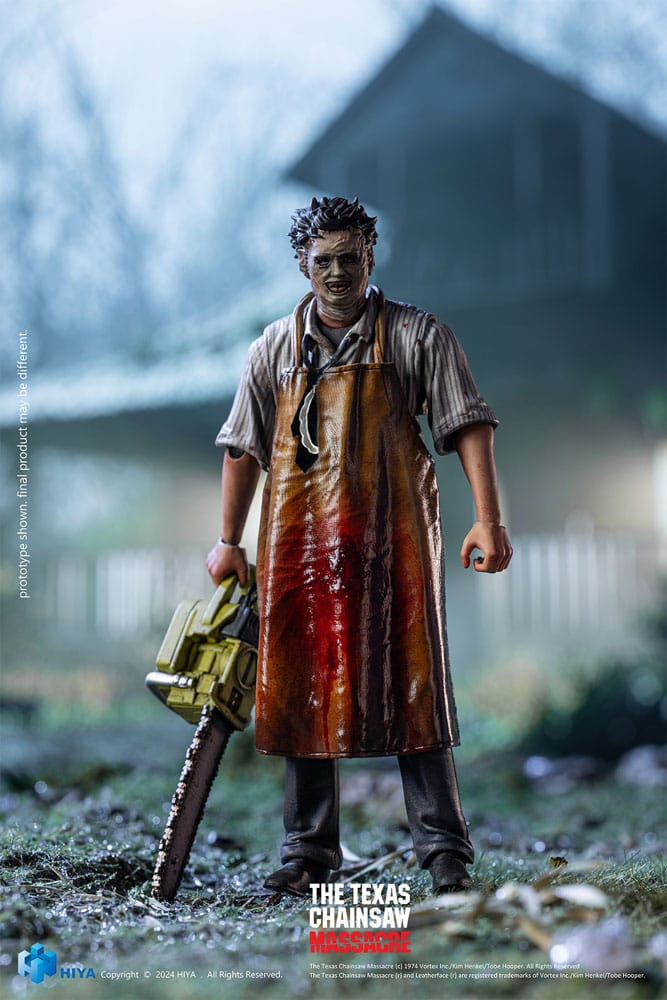 Texas Chainsaw Massacre (1974) Exquisite Mini Actionfigur 1/18 LeatherFace - Killing Mask 11 cm Image 9