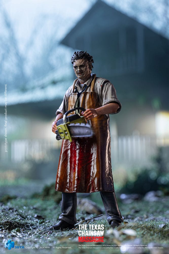 Texas Chainsaw Massacre (1974) Exquisite Mini Actionfigur 1/18 LeatherFace - Killing Mask 11 cm Image 10