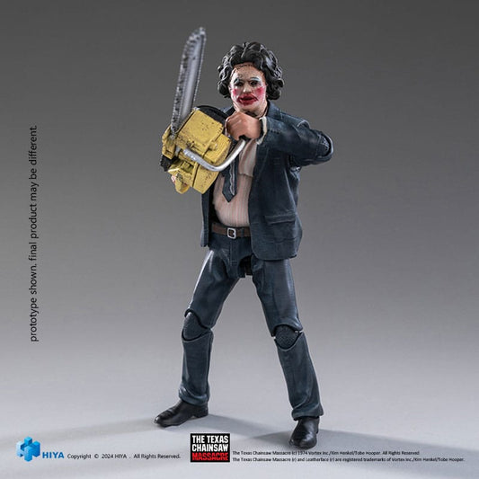 Texas Chainsaw Massacre (1974) Exquisite Mini Actionfigur 1/18 LeatherFace - Pretty Woman Mask 11 cm Image 1