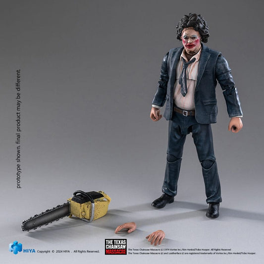 Texas Chainsaw Massacre (1974) Exquisite Mini Actionfigur 1/18 LeatherFace - Pretty Woman Mask 11 cm Image 2