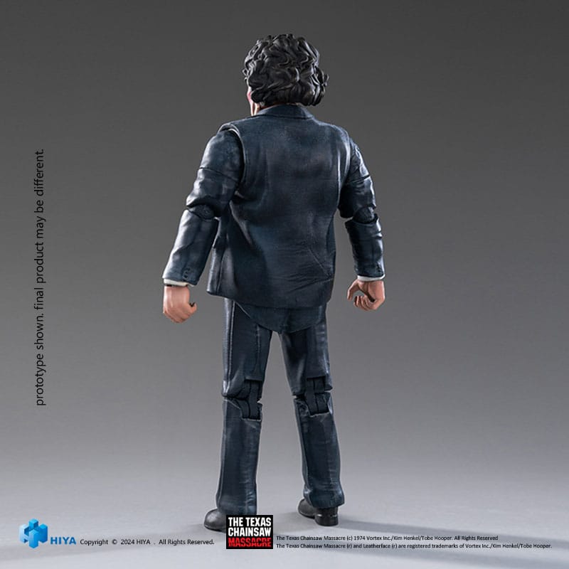 Texas Chainsaw Massacre (1974) Exquisite Mini Actionfigur 1/18 LeatherFace - Pretty Woman Mask 11 cm Image 4