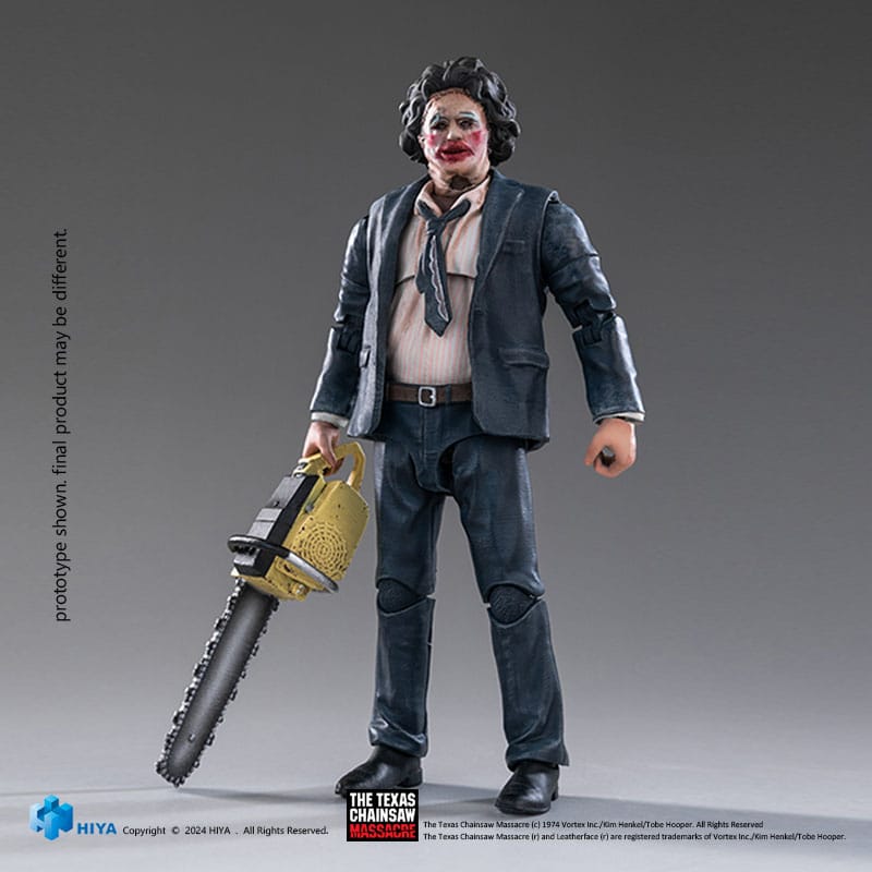 Texas Chainsaw Massacre (1974) Exquisite Mini Actionfigur 1/18 LeatherFace - Pretty Woman Mask 11 cm Image 5