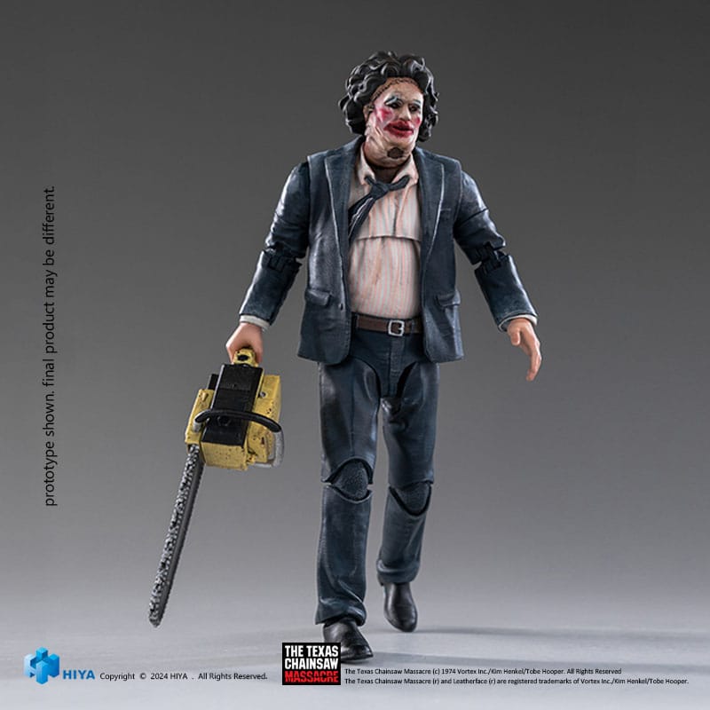 Texas Chainsaw Massacre (1974) Exquisite Mini Actionfigur 1/18 LeatherFace - Pretty Woman Mask 11 cm Image 8