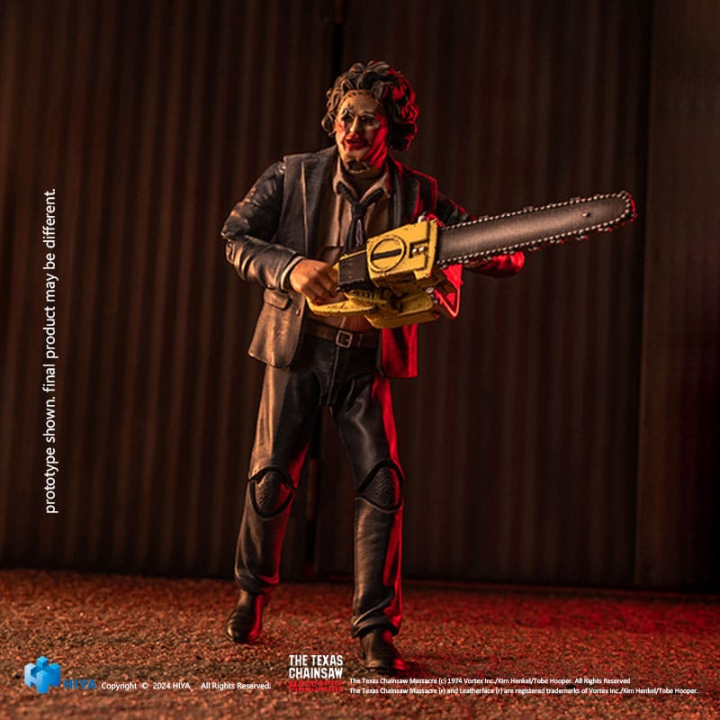 Texas Chainsaw Massacre (1974) Exquisite Mini Actionfigur 1/18 LeatherFace - Pretty Woman Mask 11 cm Image 11